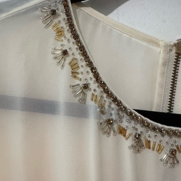 Ted Baker Dress Pleated Embellished 20s Deco Inspired - Picture 5 of 8